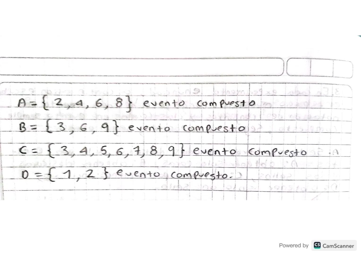 # Actividad
1. Establecer cuál es el espacio muestral en cada uno
de los siguientes experimentos.
a. Lanzar un dado y una moneda al tiempo