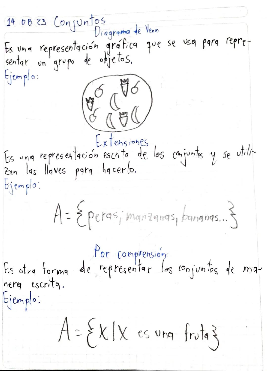 Teoría de conjuntos