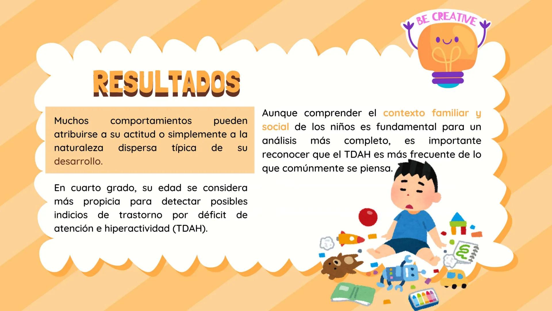 INDICE
01
Introducción
03
02
20
Metodologías
CREA
TIVITY
TAKES
COU
RAGE
Métodos
Actuales INTRODUCCIÓN
TDAH
*¿Qué es el trastorno con déficit