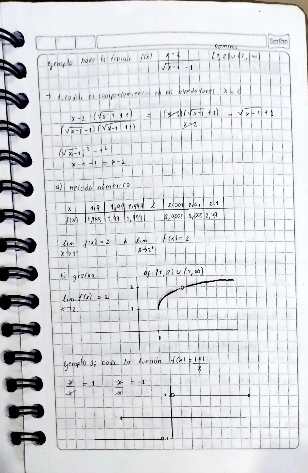 Scribe
Evacun disfuntica.
(mites) limites de una función en una canable real
Es un número al cual se acercan
los
valores funcionales,
->
4 =