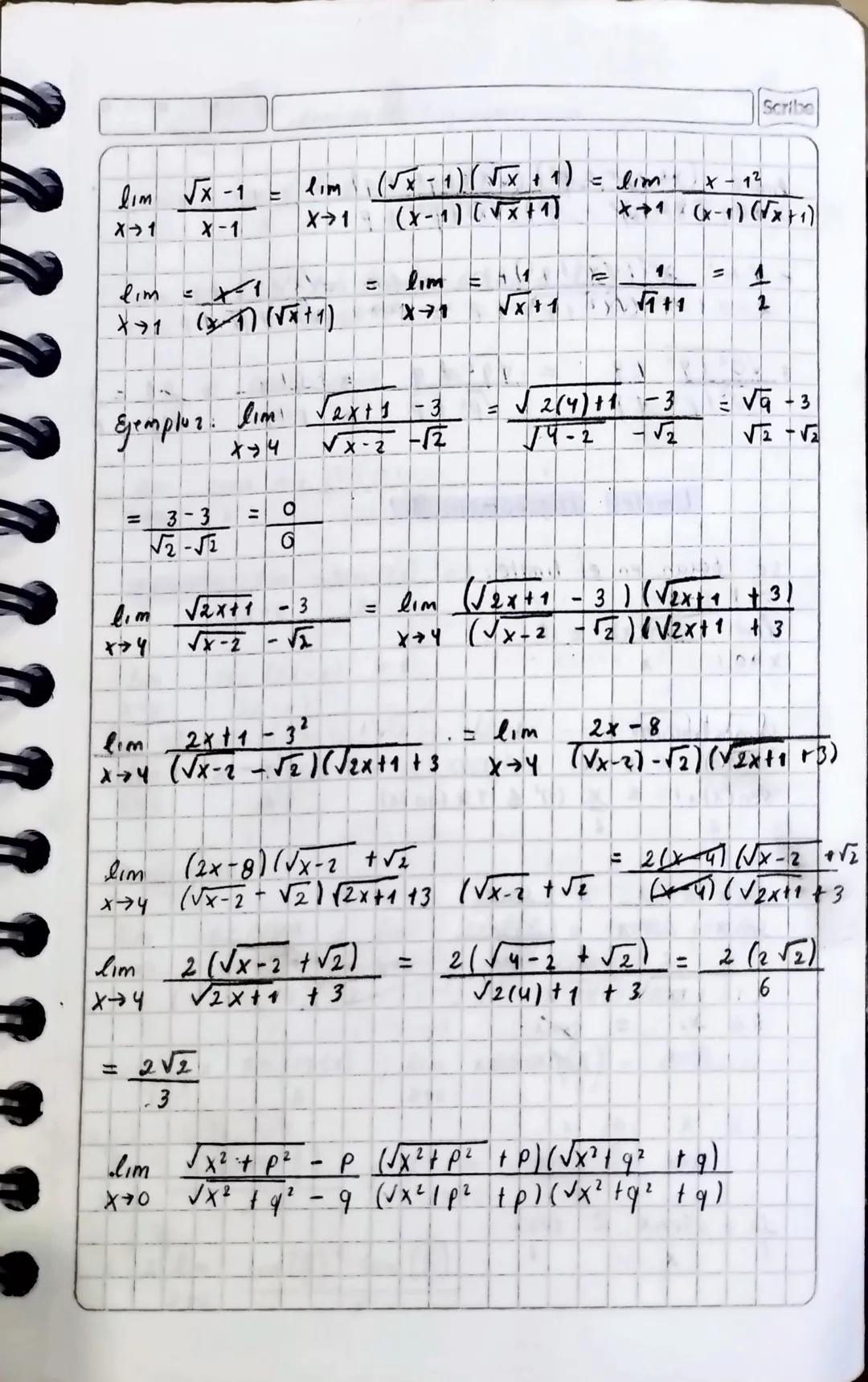 Scribe
Evacun disfuntica.
(mites) limites de una función en una canable real
Es un número al cual se acercan
los
valores funcionales,
->
4 =