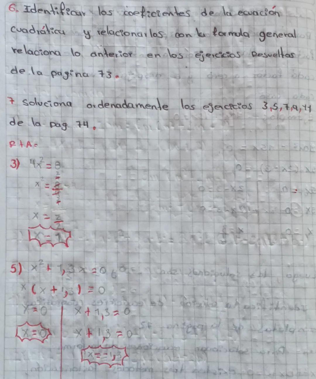 2 Definir ecuación Cuadratica pag 70 santillana 9
RIA= Porque la variable x esta elevada al cuadrado
Ejemplo
6×3-7x-30
Esta tambien recibe e
