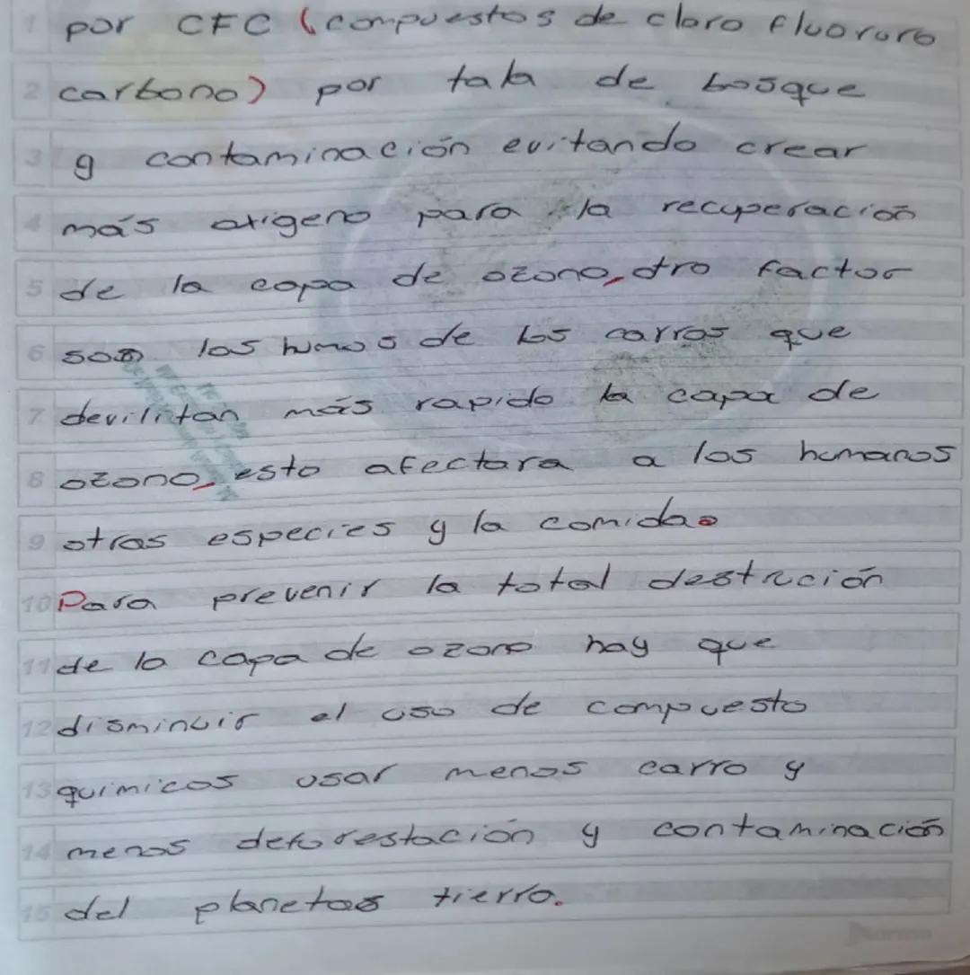 # Capa de ozono
La capa de 07000 es una
Capa que envuelve a toda la
tierra y esta presente en la
atmosfera gesta es encargada
de desorb
