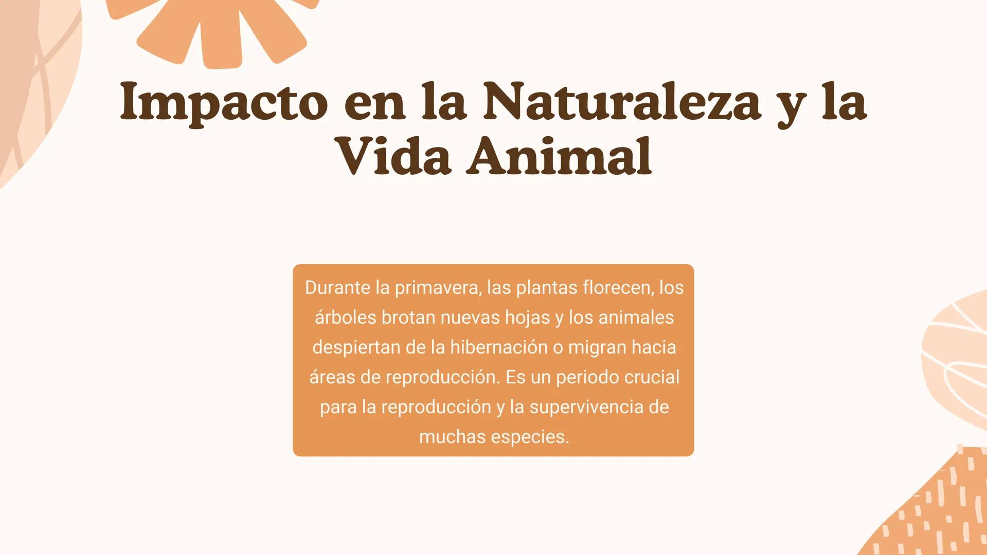 La Belleza de
la Primavera Características
Temporales y
Geográficas
La primavera es una de las cuatro estaciones
del año, marcada por el ren