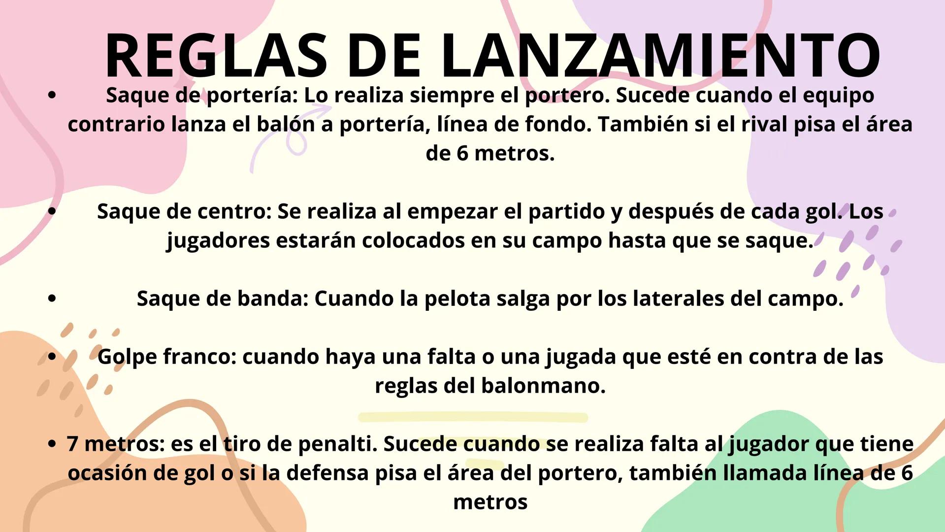 BALONMANO
ime. ¿Que es el balonmano?
El balonmano, es un deporte donde se
enfrentan dos equipos de 7 jugadores cada
uno y se transporta la p