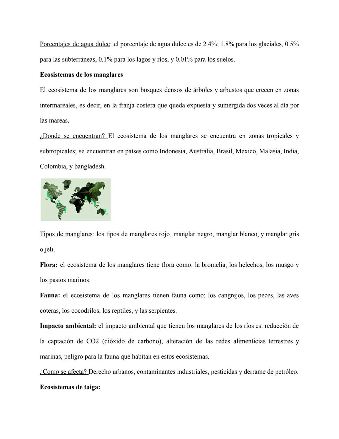 Ecosistemas
Ecosistema:
¿Que es un ecosistema? Un ecosistema es el conjunto de especies de un área determinada que
interactúan entre ellas y