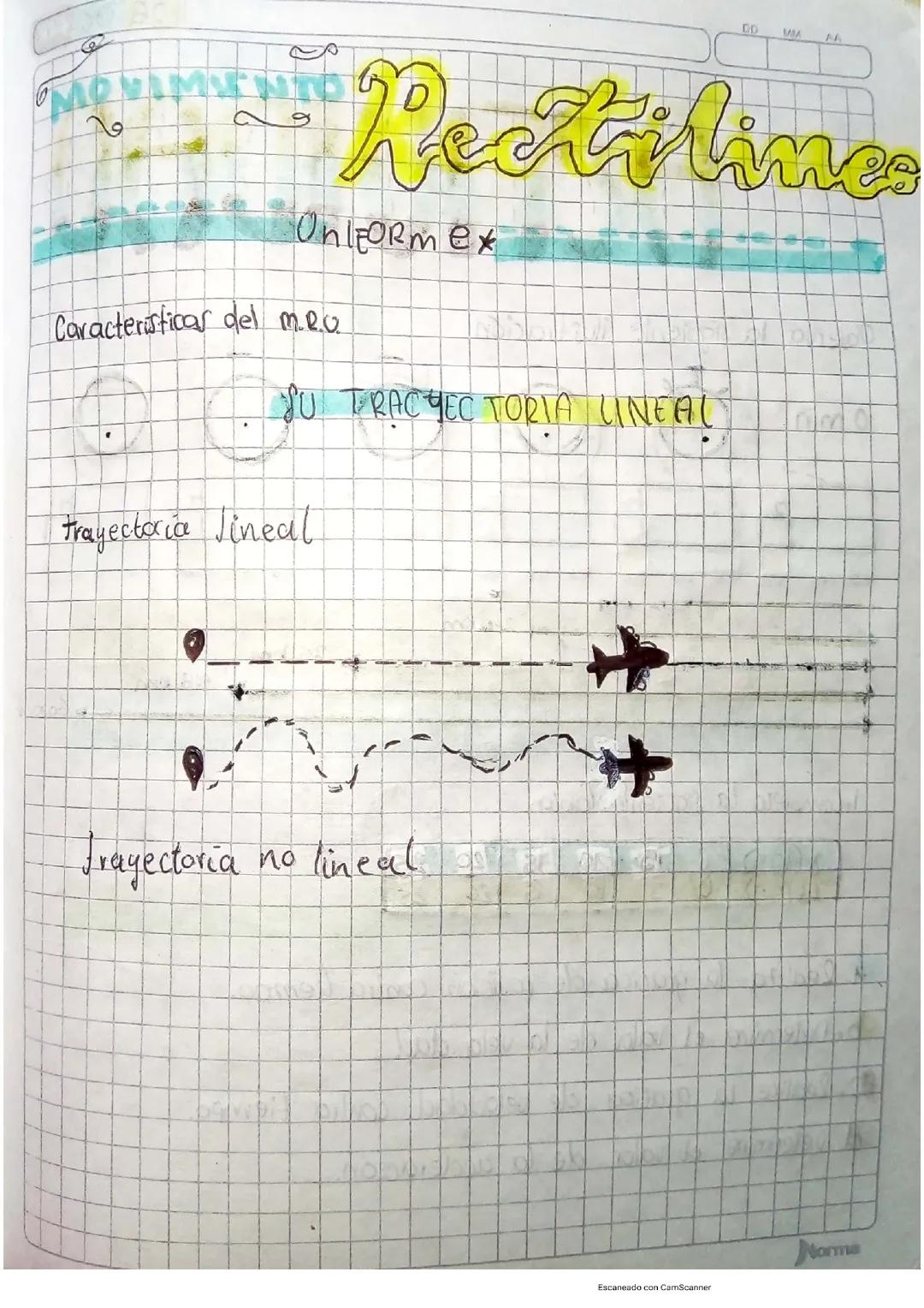 Movimiento Rectilíneo Uniforme (MRU) - Conceptos Básicos