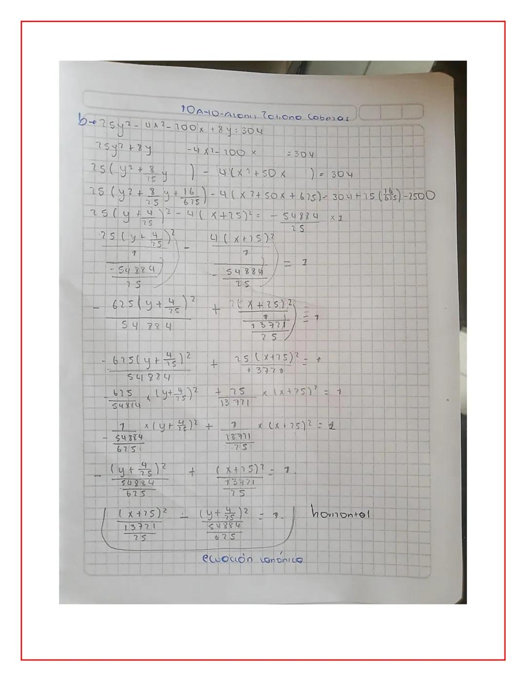 # 1DA-O-Alonis CobzEOS
D
# LA HIPERBOLA
La hiperbola es el wgor geométrico de los puntos del
plono tal que la diferencia de sus disioncio