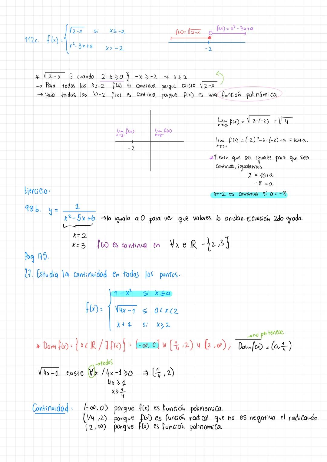 x (x-1)
lim
X+2+ (x-2)
lim
X-2-
x (x-1)
(x-2)
9. lim x+1
X-2 3x13
b. lim
=
15. Resuelve los siguientes limites
2x²+2x
X10 x²-3x
15 d. Im
x →