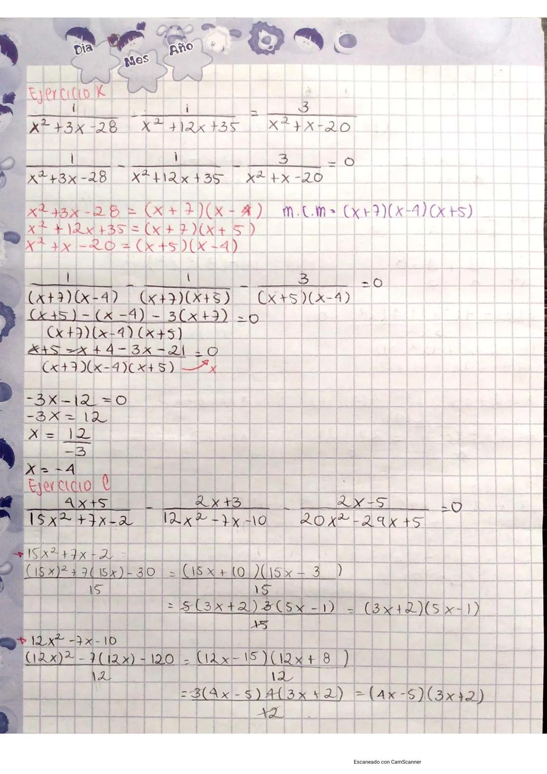 do
# ECUACIONES
Eduaciones 20° grado
$ax^2 +bx + c = 0$
$X=\frac{-b\pm\sqrt{b^2-4ac}}{22}$
$b^2-4ac$ discriminante.
$b^2-4ac > 0 \sim$
$