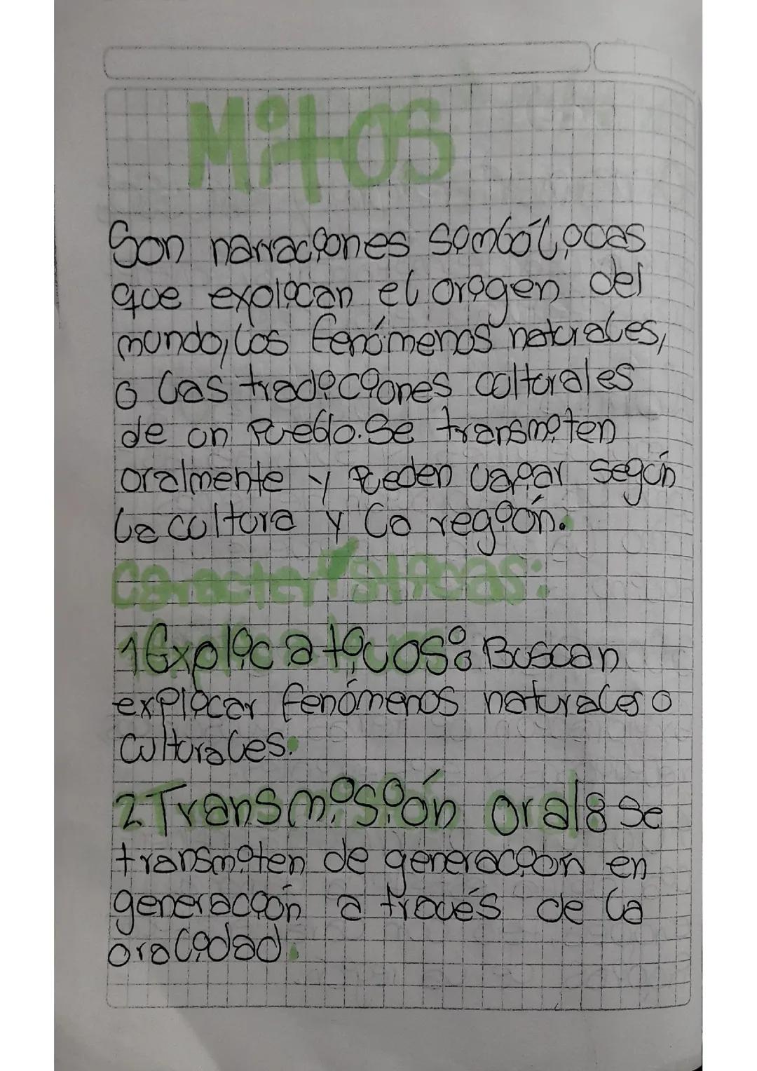 Explorando los Mitos: Sus Tipos y Características