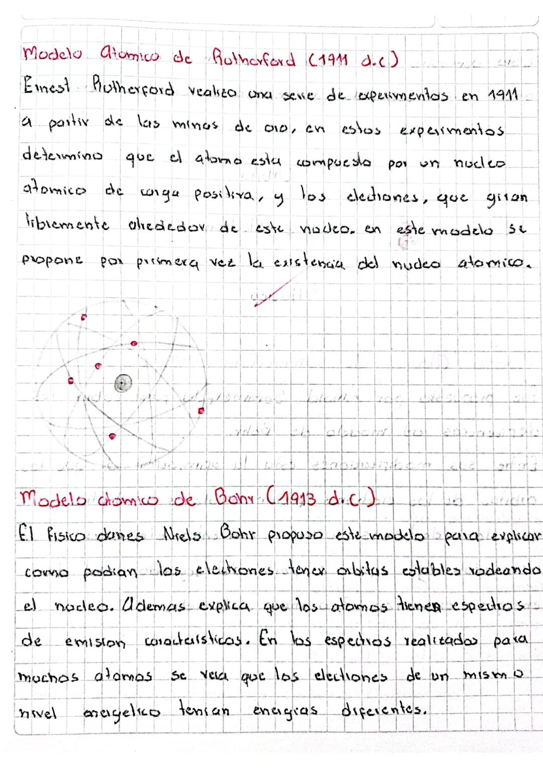 Modelo atomico de Rutherford (1911 d.c)
Einest Rutherford veakzo una serie de experimentos en 1911
a partir de las minas
determino
de 010, c