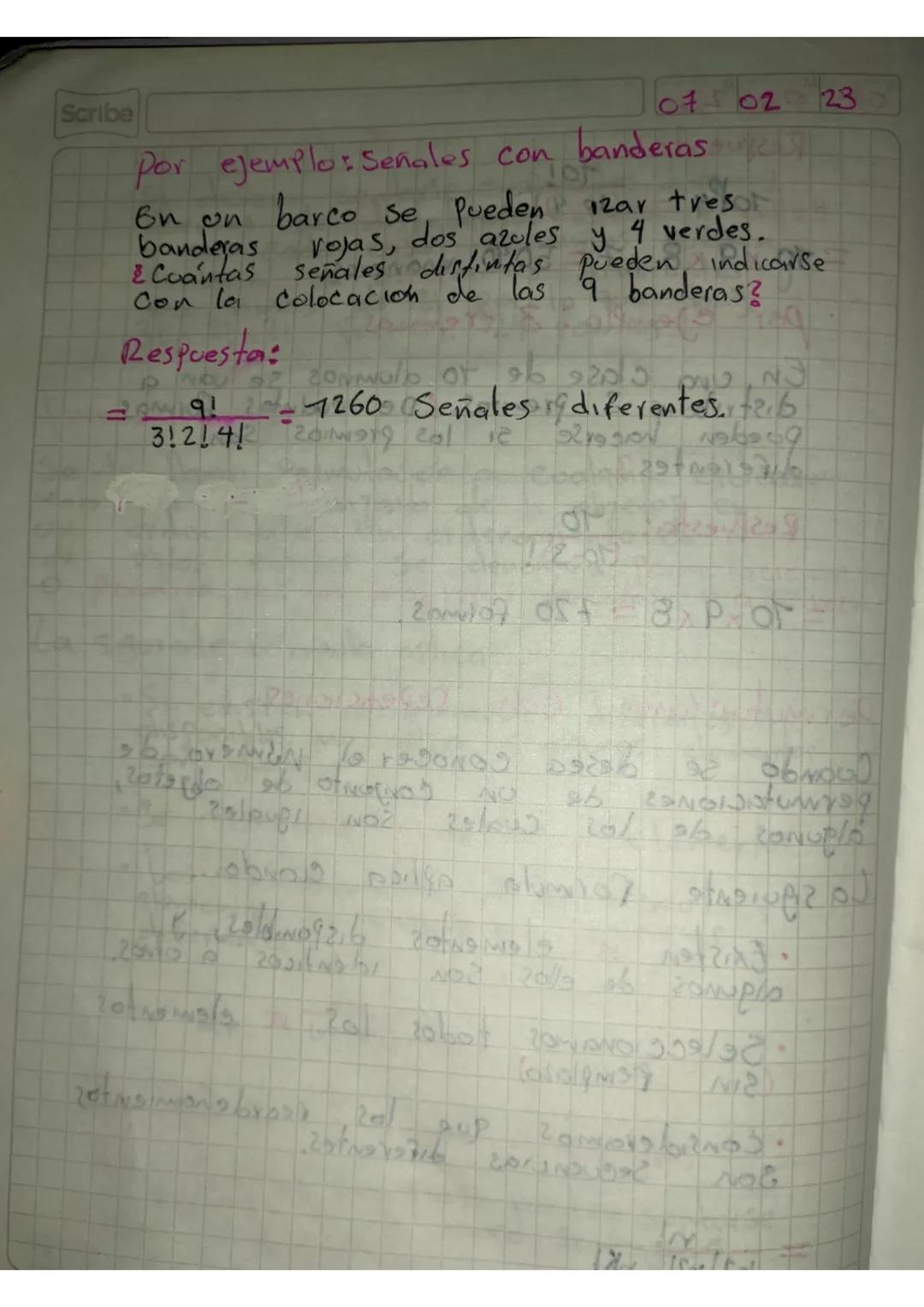 Scribe Tarea
07 02 23
Investigar tecnicas de conteo factorial.
Tecnicas de Conteo en probabilidad y
Son utilizadas en probabilidad
estadísti