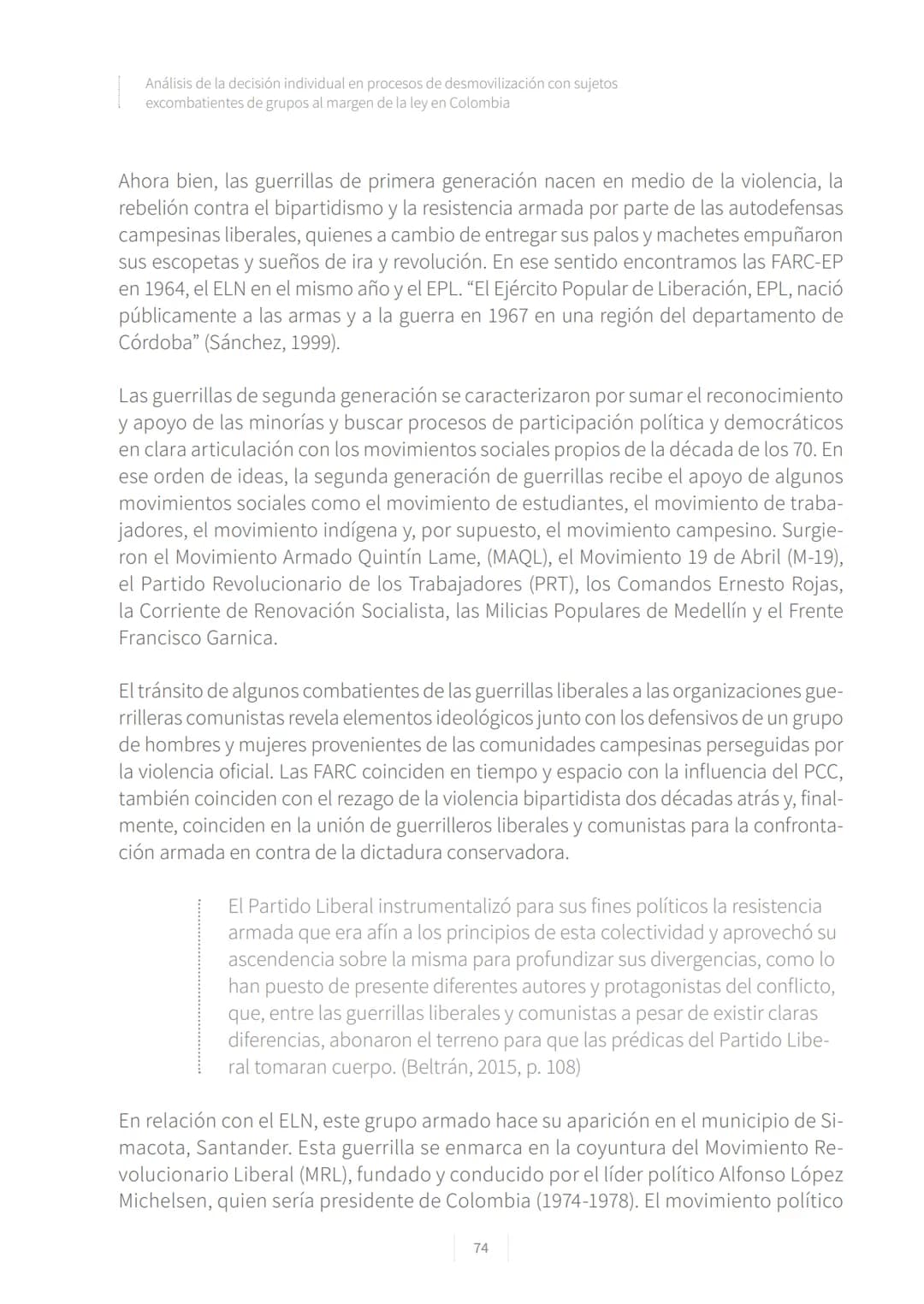 CONFLICTO ARMADO
Y PROCESOS DE
PAZ EN COLOMBIA.
1928-2016
La vieja Colombia murió el 9 de abril de 1948,
la nueva no ha nacido todavía.
W