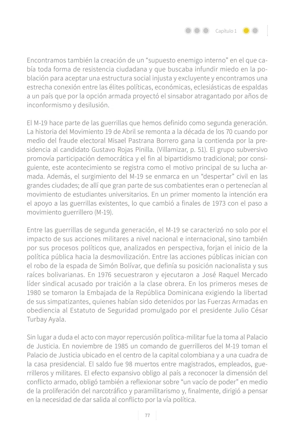 CONFLICTO ARMADO
Y PROCESOS DE
PAZ EN COLOMBIA.
1928-2016
La vieja Colombia murió el 9 de abril de 1948,
la nueva no ha nacido todavía.
W