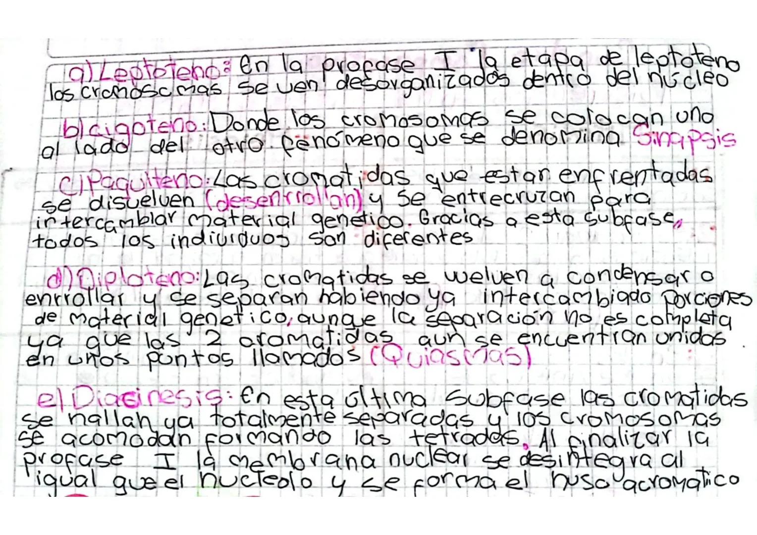 División Celular
MEIOSIS
La mejosis es un proceso en el cualia partir de
una celula diploide (2n) se obtienen 4 celulas
hijas que son aploid