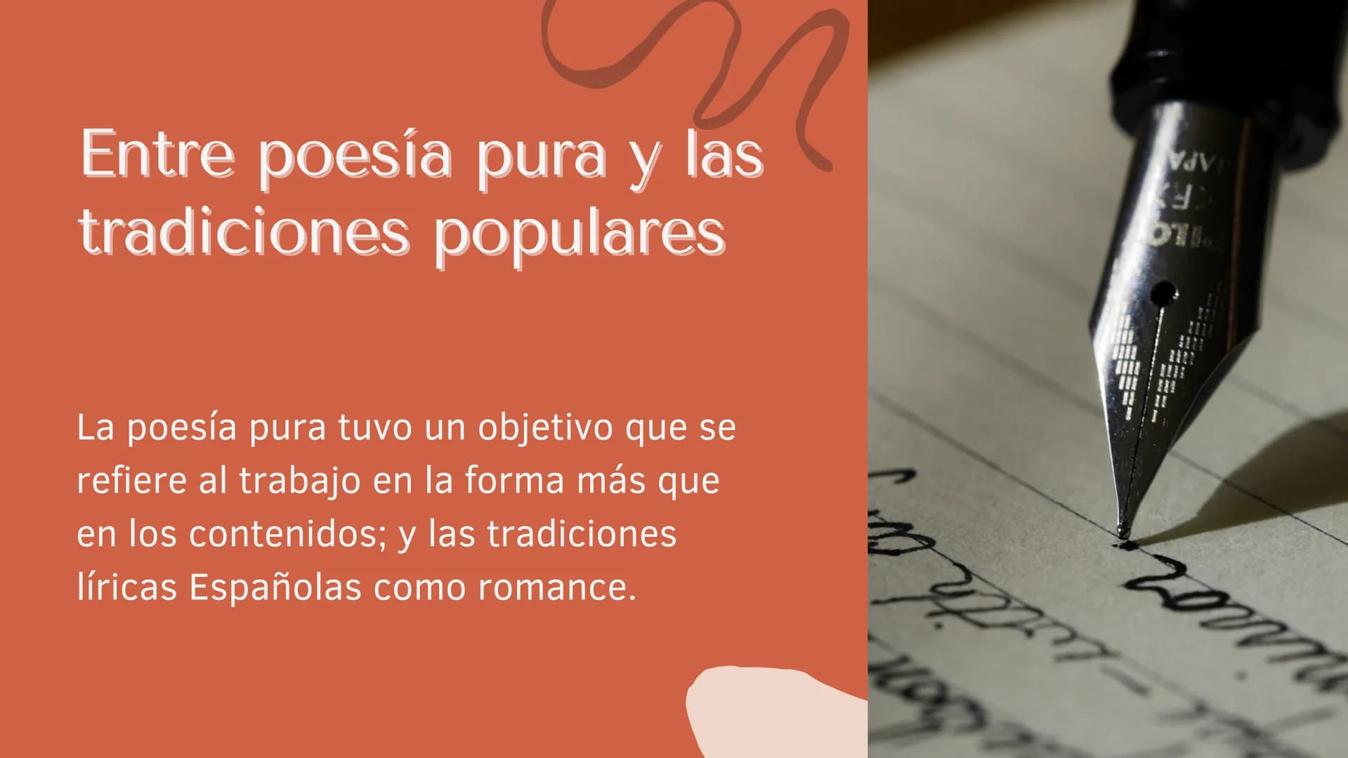 Se caracterizó por :
* Grandes escritores.
* Destacados críticos literarios.
* España y el resto de Europa
crearon una poesía pura. Etapas d