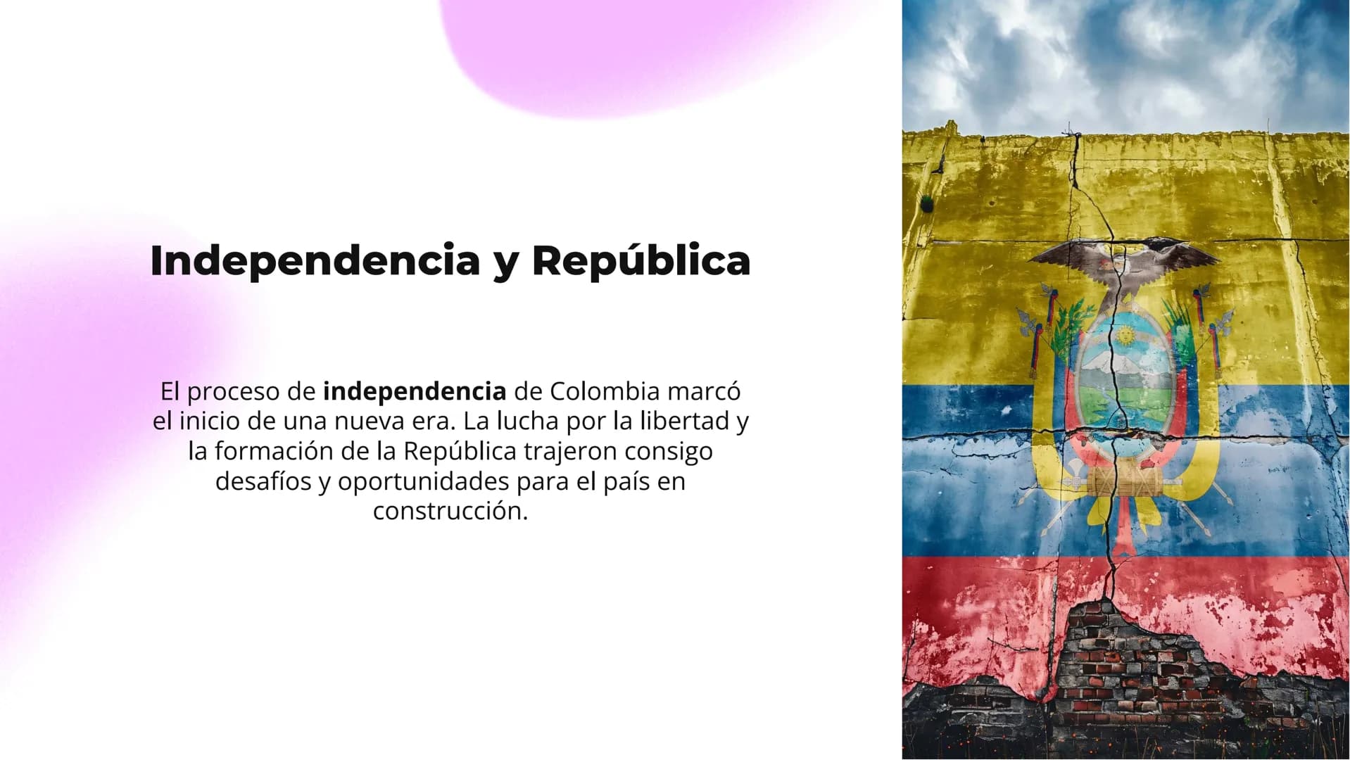Evolución Histórica
de Colombia: Un
Análisis Profundo # Introducción
La evolución histórica de Colombia ha sido marcada por profundos cambio