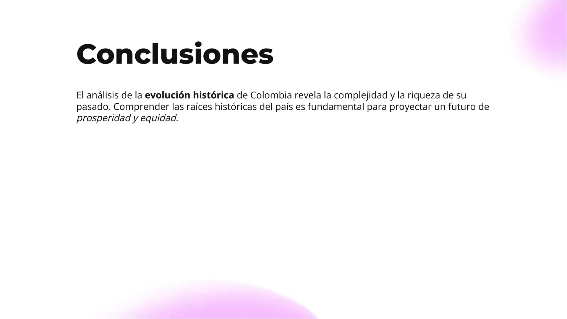 Evolución Histórica
de Colombia: Un
Análisis Profundo # Introducción
La evolución histórica de Colombia ha sido marcada por profundos cambio