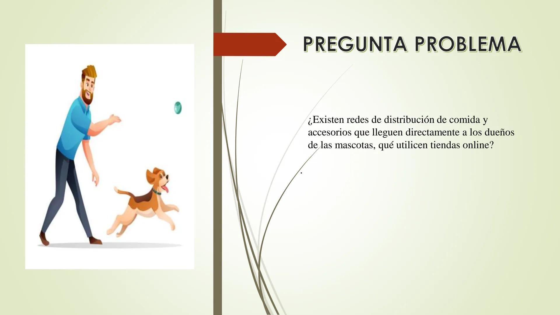 CONTENIDO OBJETIVO GENERAL
Diseñar una red de distribución de
alimentos y accesorios para
mascotas a través de plataformas
digitales de repa