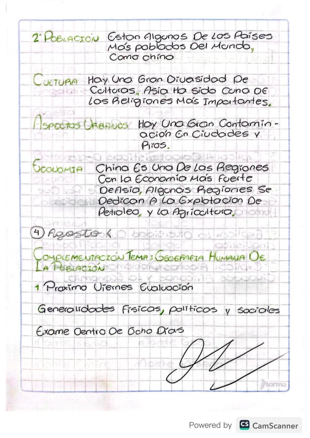 GEOGRAFIA HUMANA DE ASIA
LA POBLACIÓN DE ASIA: Es El Contine-
Inte Mas Extenso y Poblado, En 2018
Se Dieron Un Total De 4:519 461 671 Que
Es