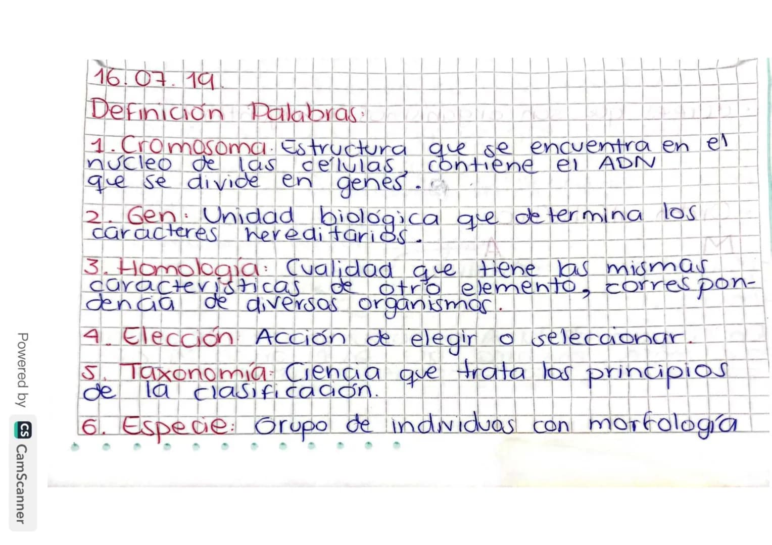 duplica y puede dar origen a los seres vivas.
31. 05. 19.
# TAXONOMÍA
## Actividad: Clasificación de 9°D.
**TAXONOMÍA** (RECORDAR)
Cienci