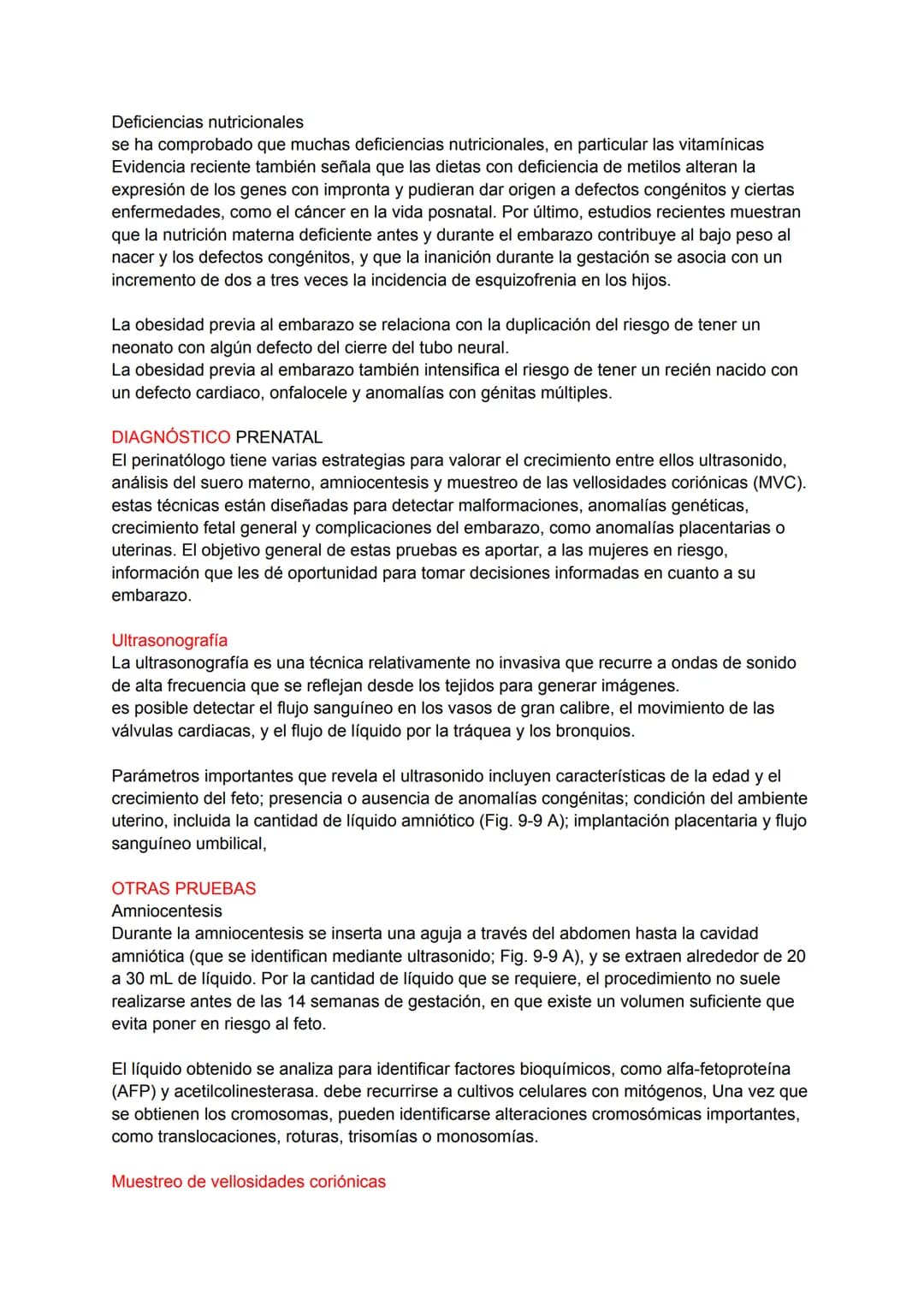 Deficiencias nutricionales
se ha comprobado que muchas deficiencias nutricionales, en particular las vitamínicas
Evidencia reciente también