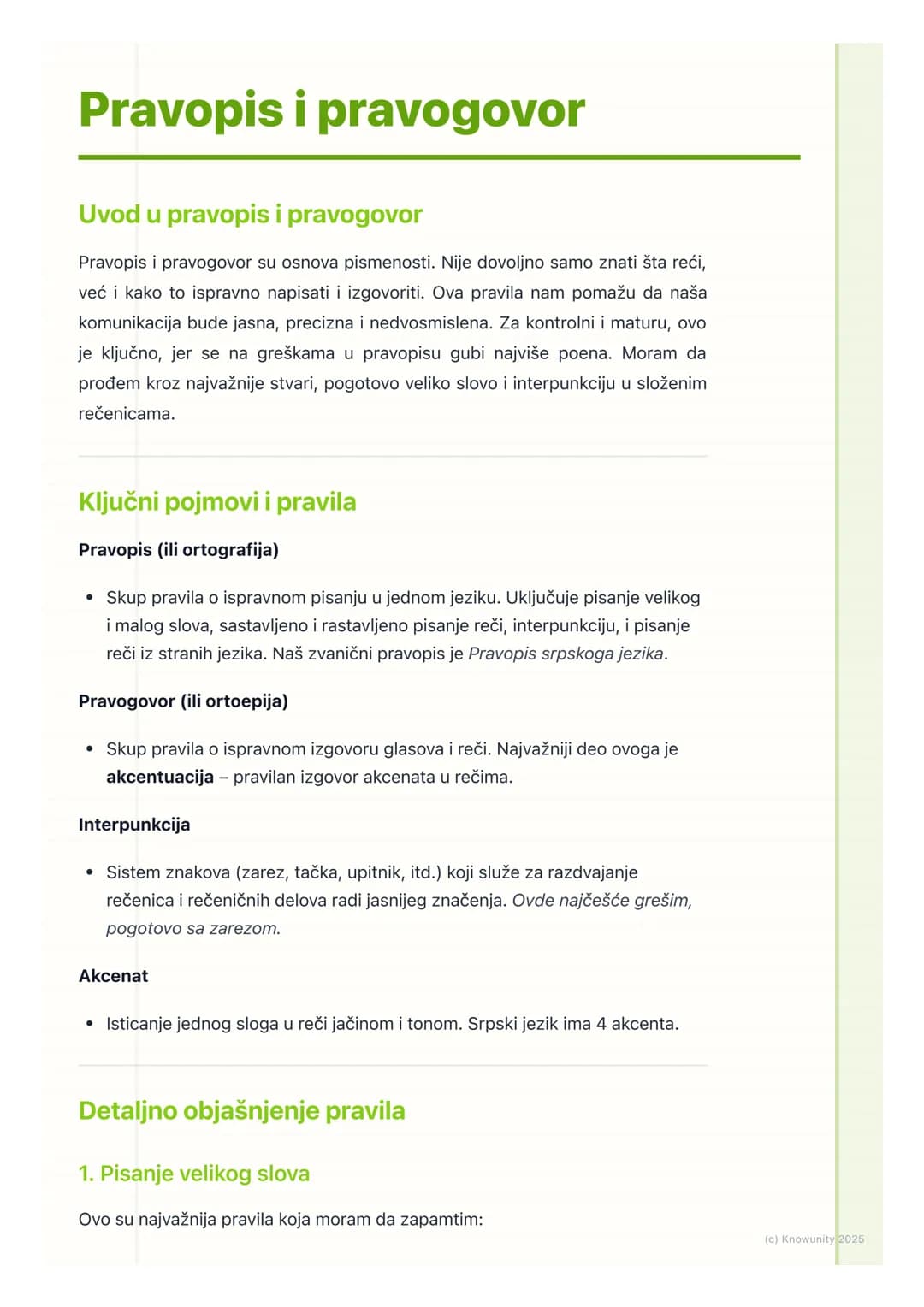# Pravopis i pravogovor
Uvod u pravopis i pravogovor
Pravopis i pravogovor su osnova pismenosti. Nije dovoljno samo znati šta reći,
već i