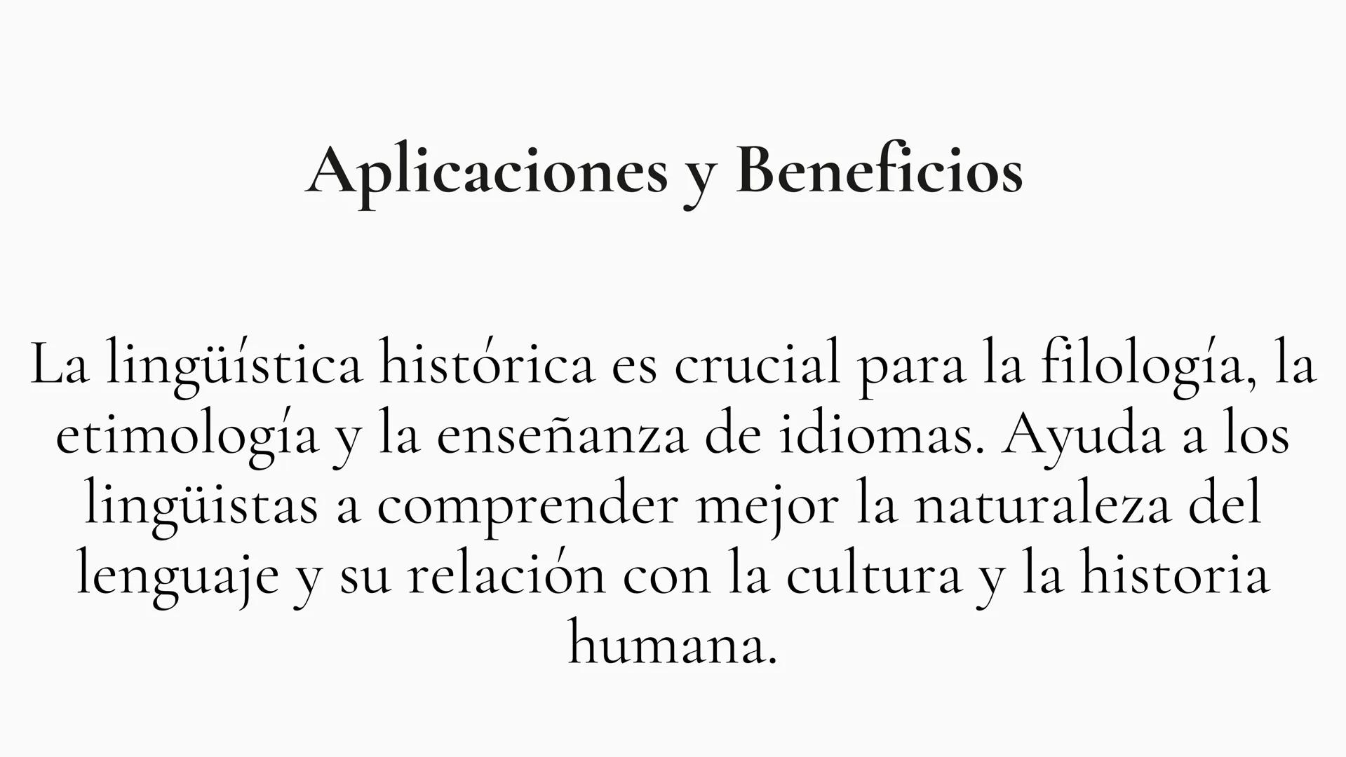 LINGUISTICA HISTORICA ¿Qué es la Linguistica Historica?
La lingüística histórica examina los patrones de cambio en
las estructuras lingüísti