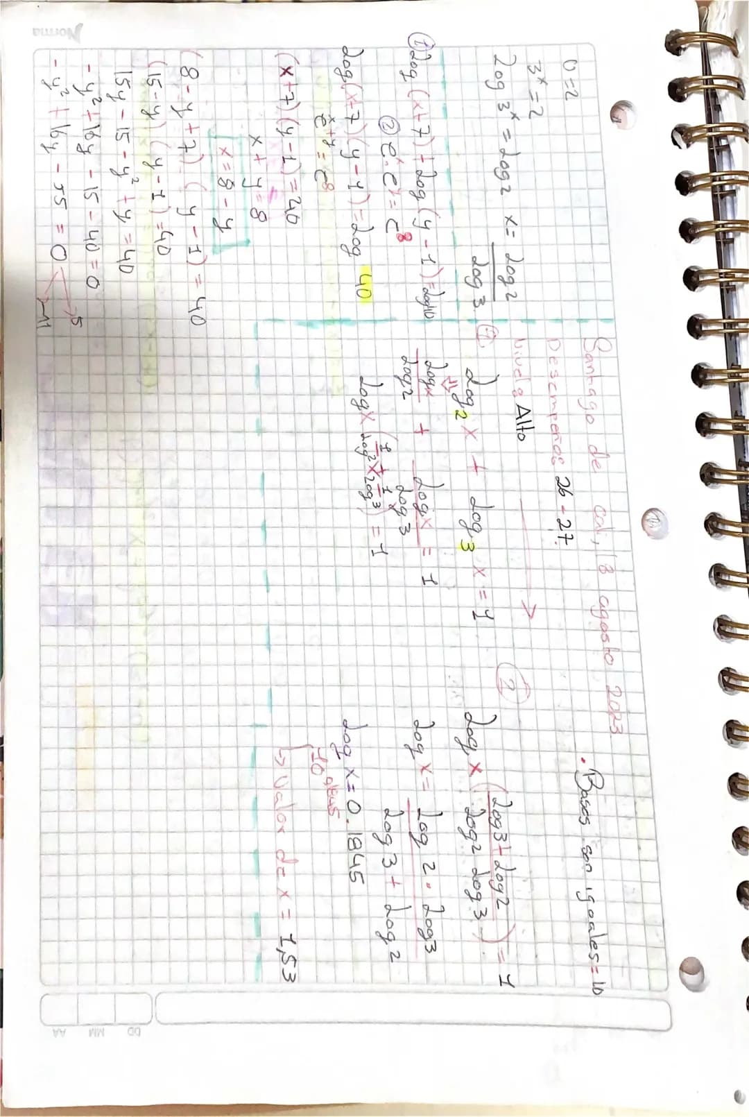 Santiago de Cali, 10/08/2023
Desempeños: 30
Nivel: Alto
* Factorial $\rightarrow n!$
* Principio multiplicativo.
* Principio aditivo