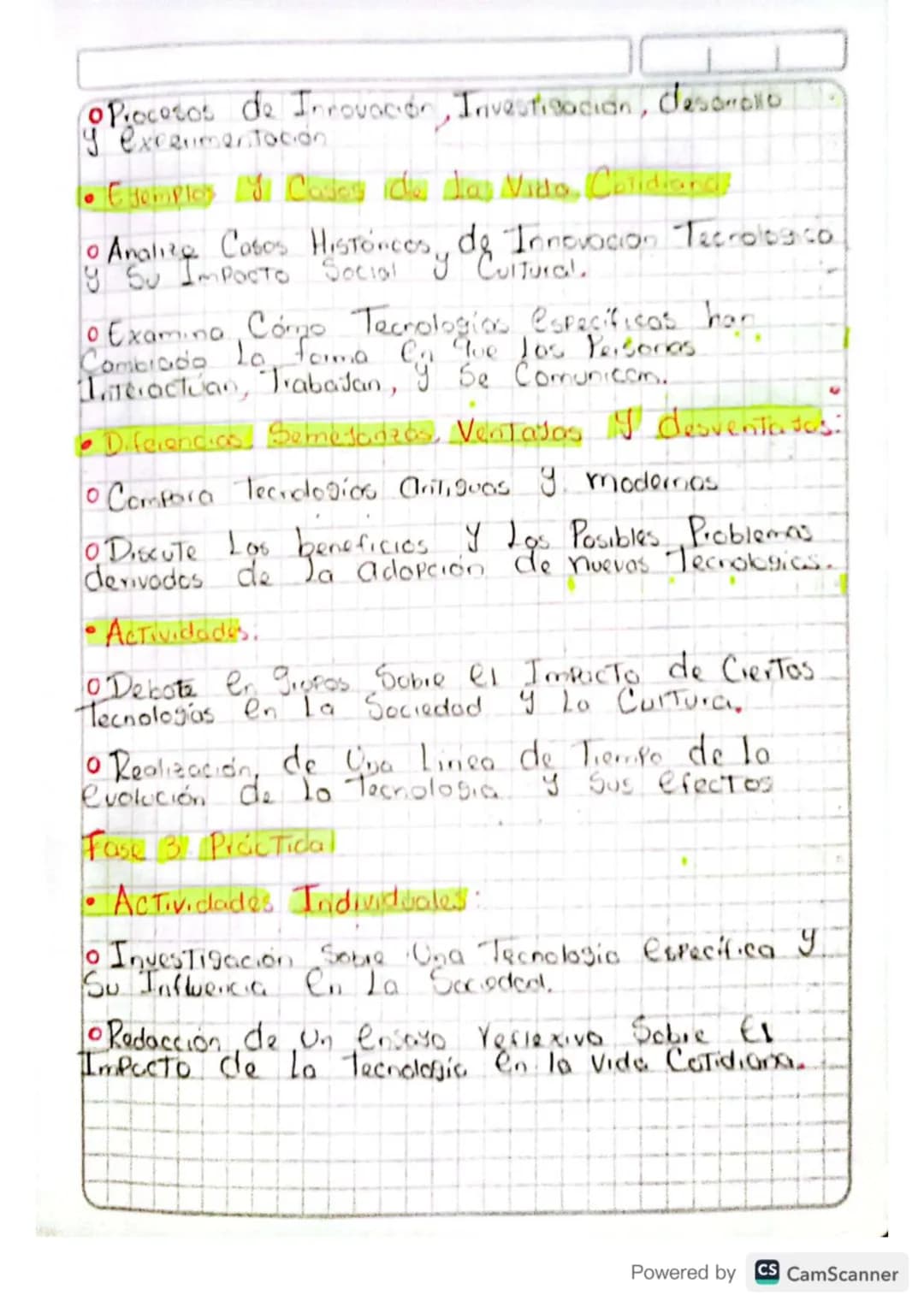 # Clase: Procesos de Innovación, Investigación, Desarrollo y Experimentación
## Propósito:
Explicar Cómo La Tecnología ha Evolucionado En d