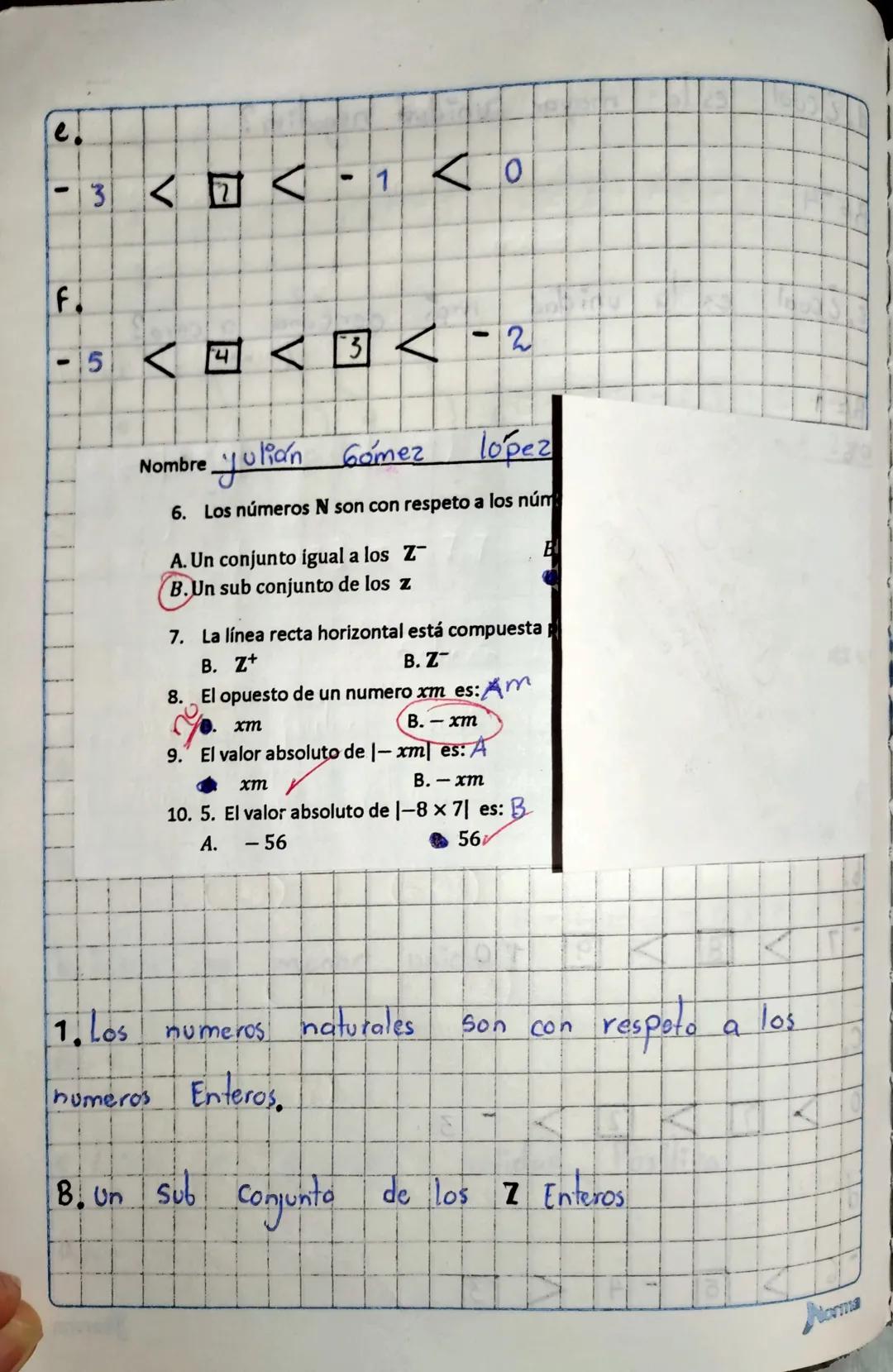 Identificar
tados
las coordenadas
de los puntos represen
en el plano
-5
13-4-3
(2-2)
-3
4)
1
Ο
1
2
(2)
3
4+
32
ST
1x
-5-
Taller
1. ubicar lo