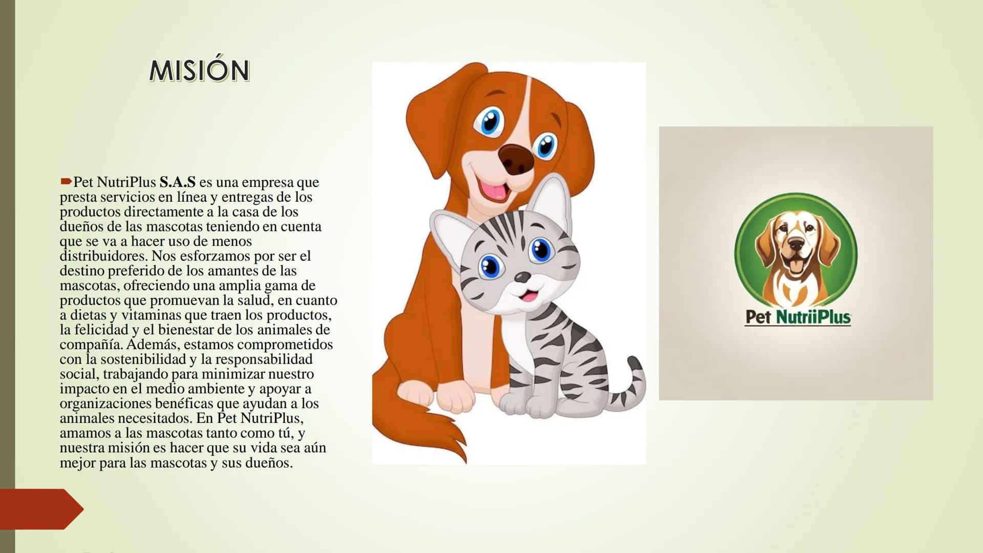 CONTENIDO # OBJETIVO GENERAL
Diseñar una red de distribución de
alimentos y accesorios para
mascotas a través de plataformas
digitales de re