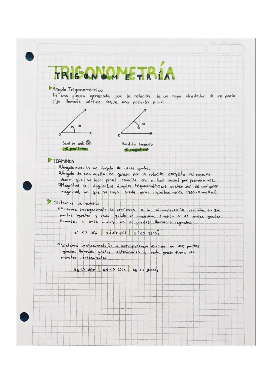 Trigonometría