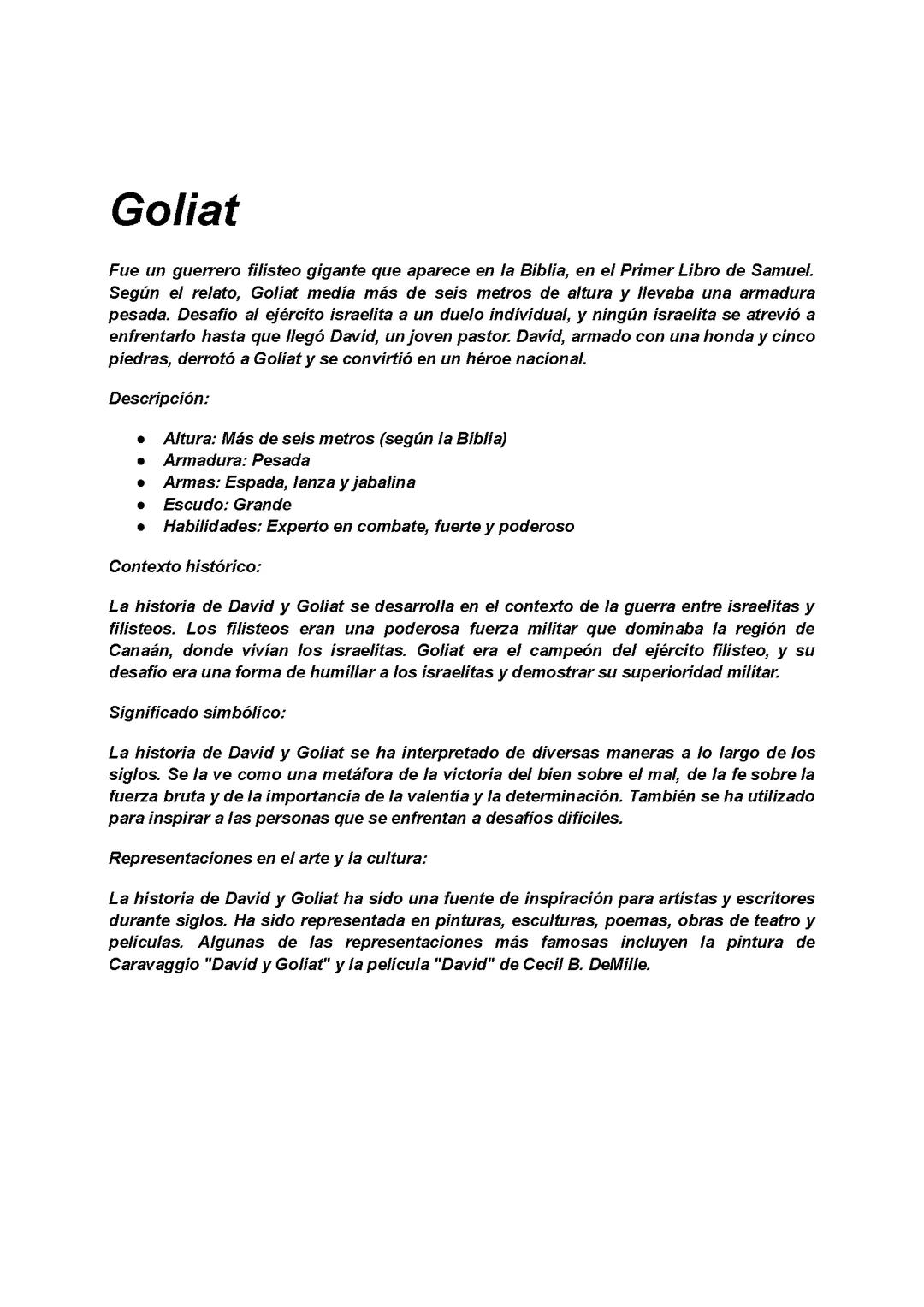 Goliat