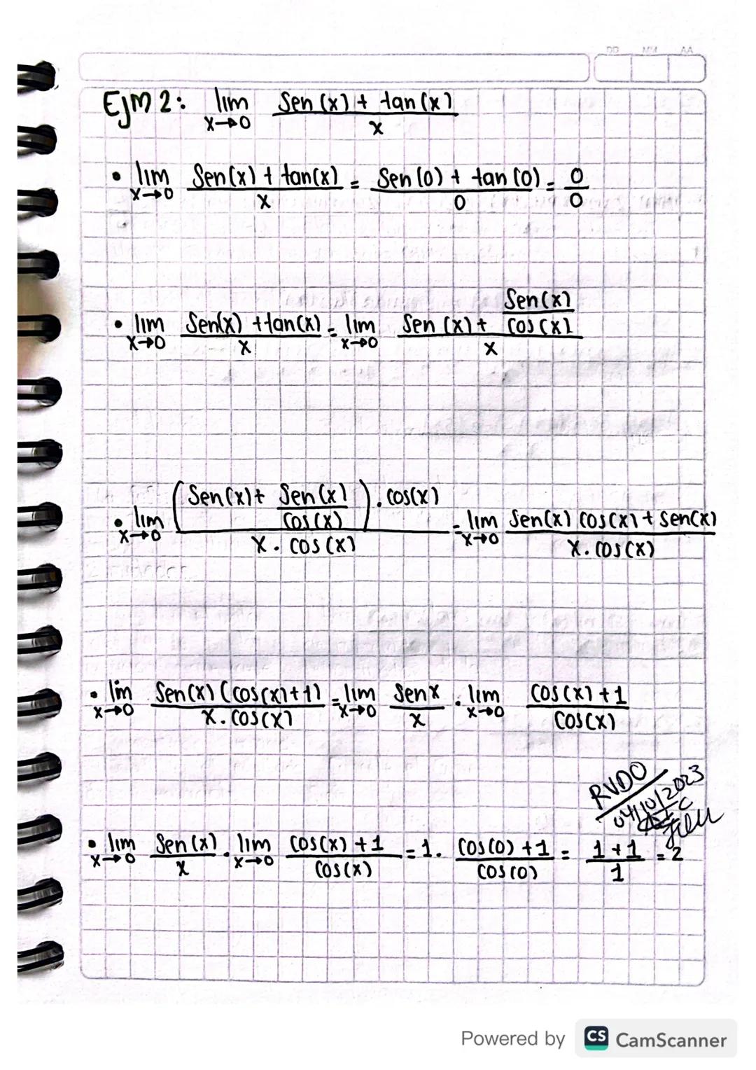 # Resolución de límites om met 197/11)
Los limites Se pueden usar con derivadas, Integraciones,
Lo Secuencias y en cualquier lugar donde de