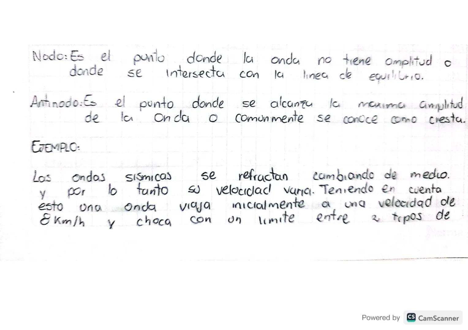 Ley de Snell:
Esta ley Gos
inclinacion
cle
V₁ = Sea
permite determinar la velocidad o
la
onda
L
el angulo de
por medio de lo siguiente ecuac