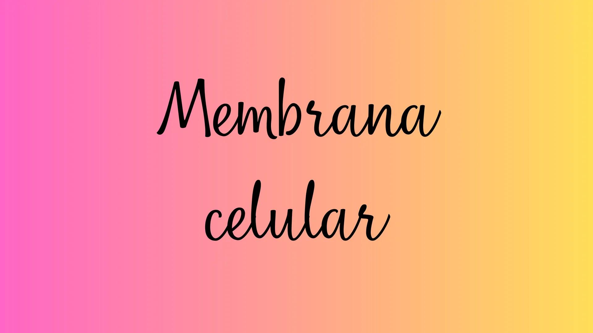 Membrana
celular ¿QUE ES?
Se denomina membrana celular, membrana
plasmática, plasmalema o membrana
citoplasmática a una doble capa de fosfol