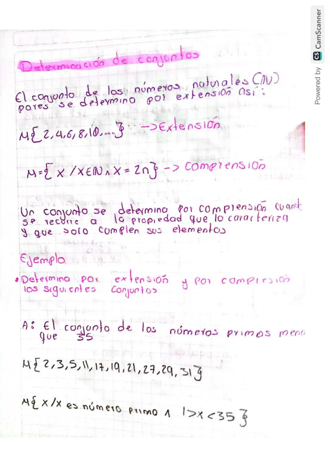 050324
Teoria de Conjuntos
Un conjunto es on a colección de objetos
determinados, a a
cado objeto del conjunto
se le denomina elemento.
Dodo