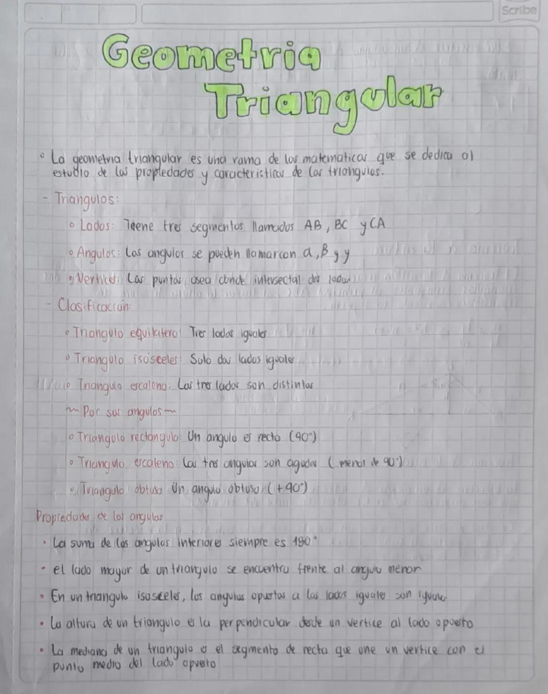 Geometria Triangular