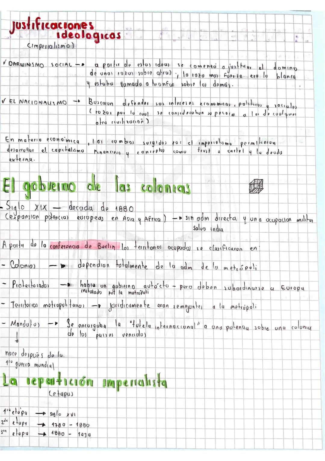 Justificaciones ideológicas