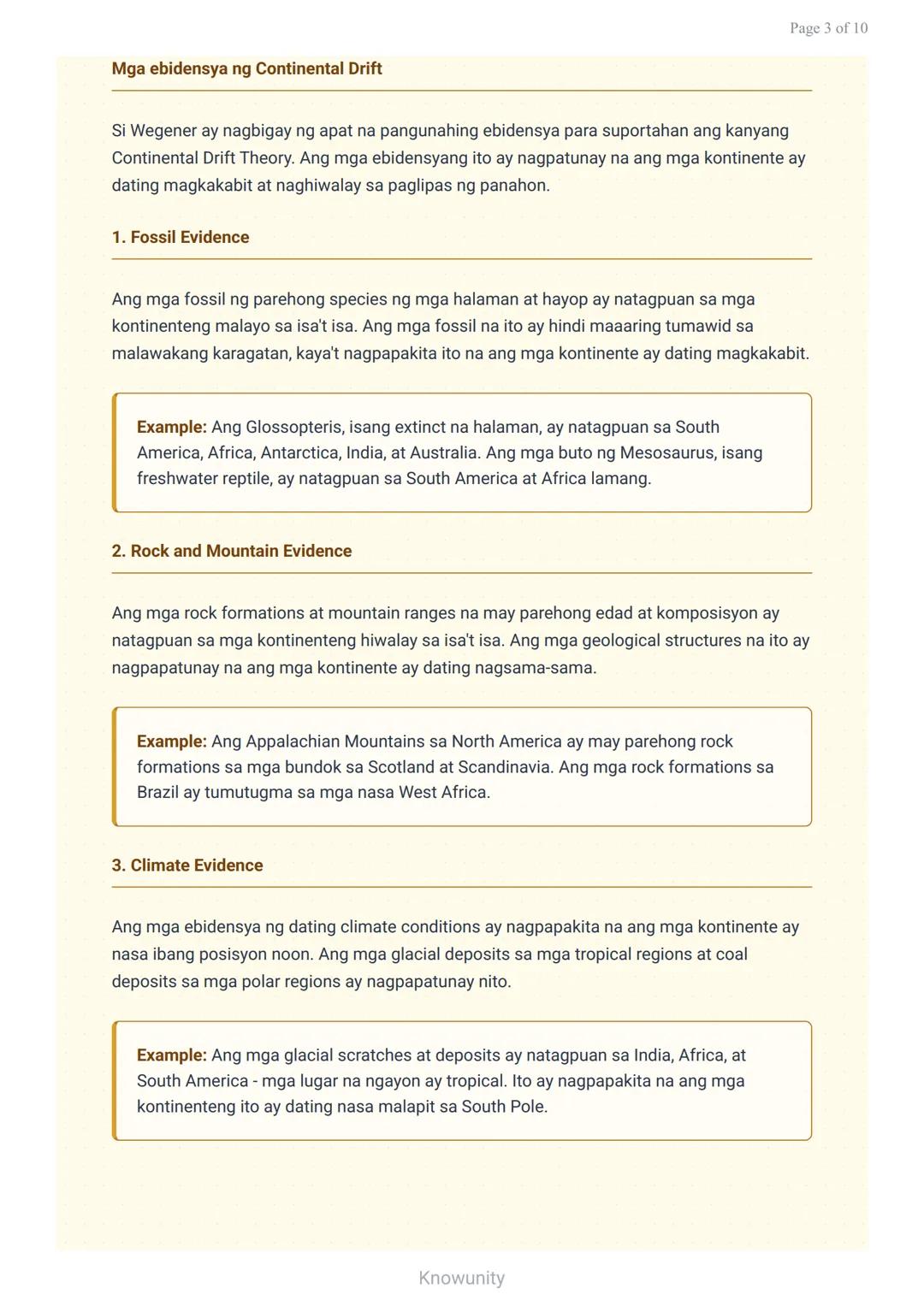 Pinagmulan at Estruktura ng Daigdig: Continental Drift at Plate Tectonics
Pag-aaral sa paggalaw ng mga kontinente at plate tectonics theory