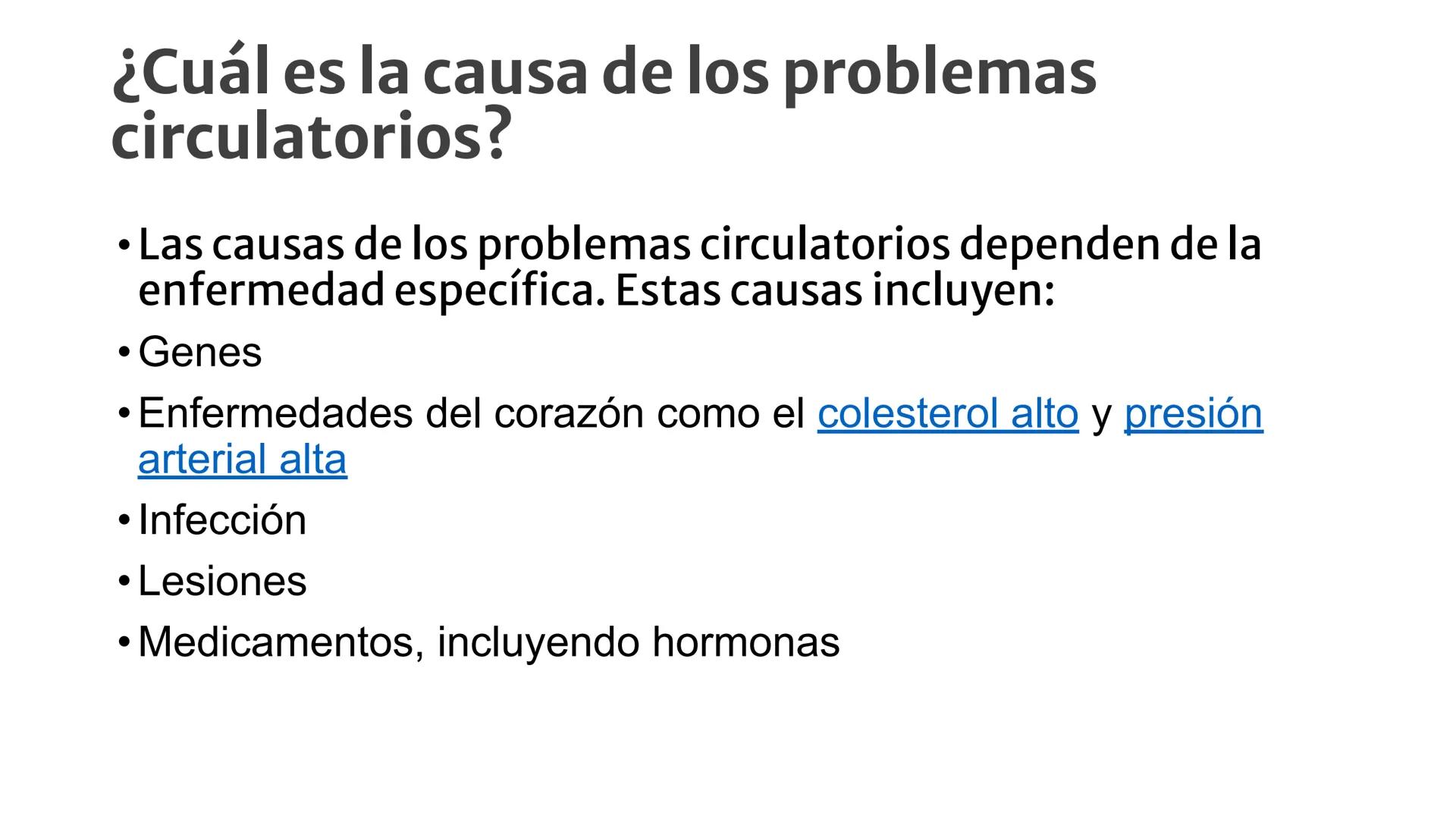 # Enfermedades del sistema circulatorio.
Adaptaciones en el sistema circulatorio de algunos animales. # ¿Qué son los problemas circulatorio