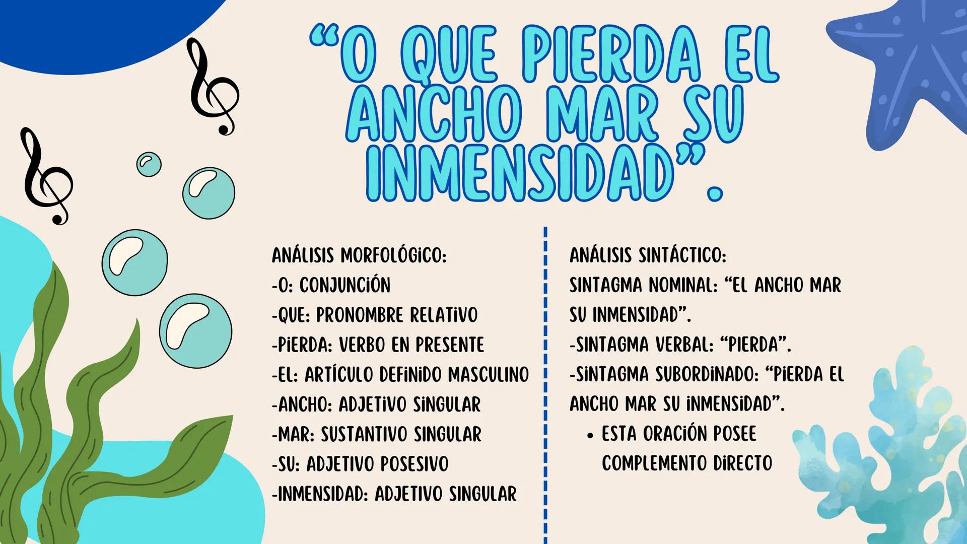 ANÁLISIS DE
CANCIONES # PIEL CANELA
ANDRÉS CEPEDA PARTE SELECCIONADA:
“QUE SE QUEDE EL INFINITO SIN ESTRELLAS,
O QUE PIERDA EL ANCHO MAR S