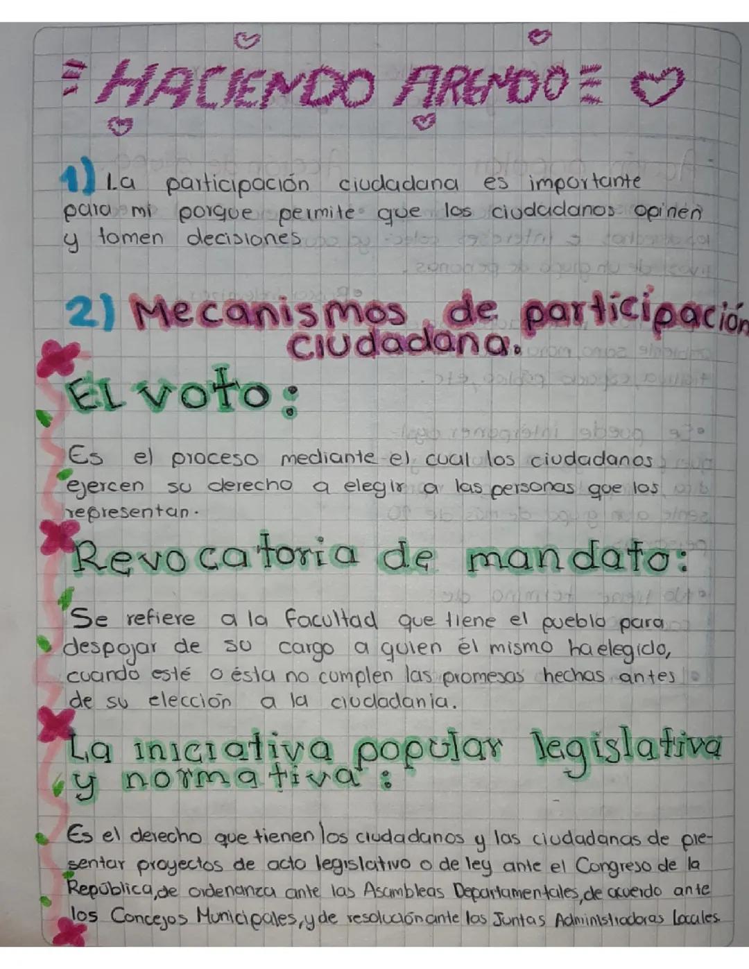 <<PARTICIPACION CIUDADANA>>☆