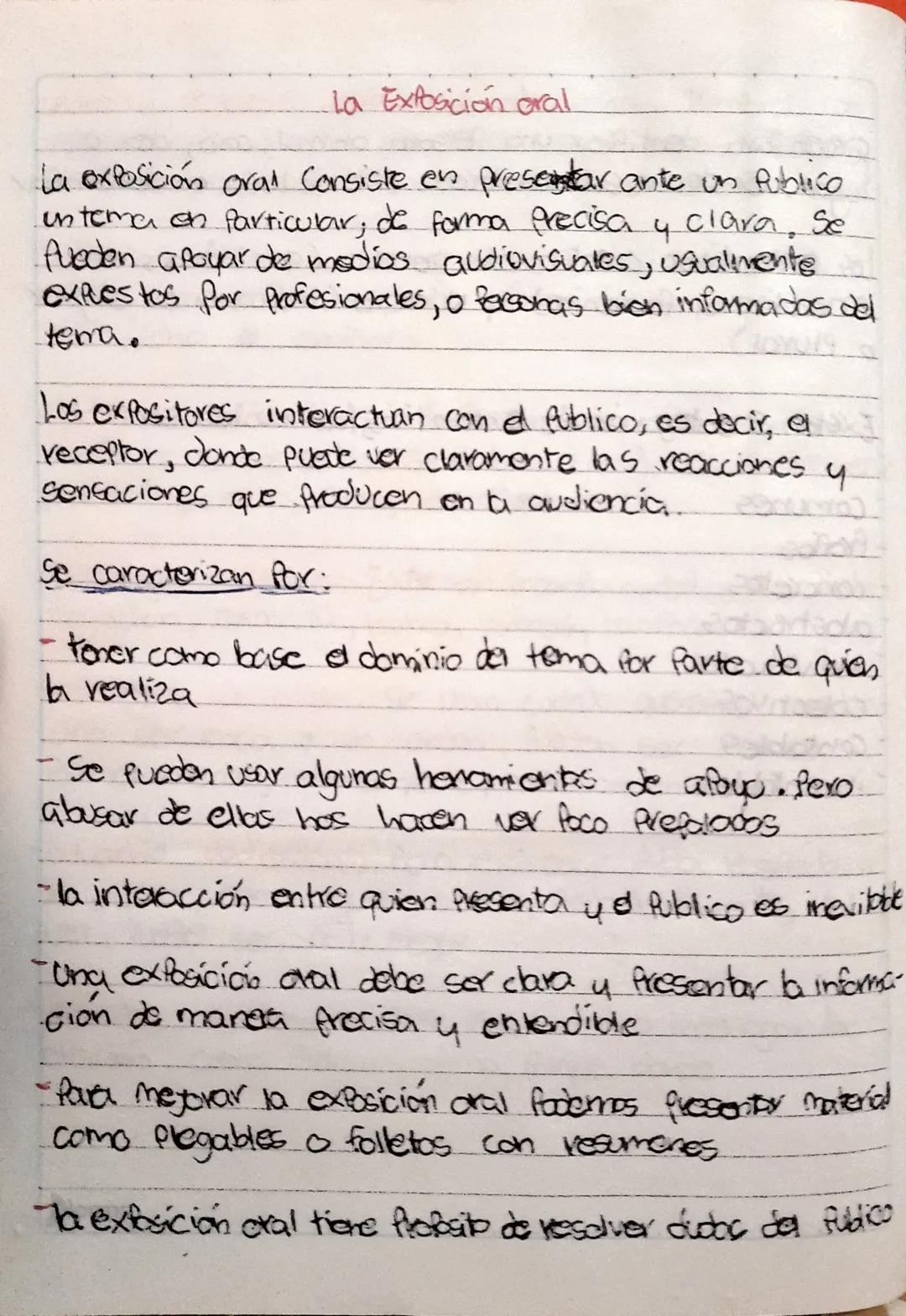 La Exposición oral
La exposición oral Consiste en presentar ante un Publico
un tema on particular, de forma precisa 4 clara. Se
fueden apoya