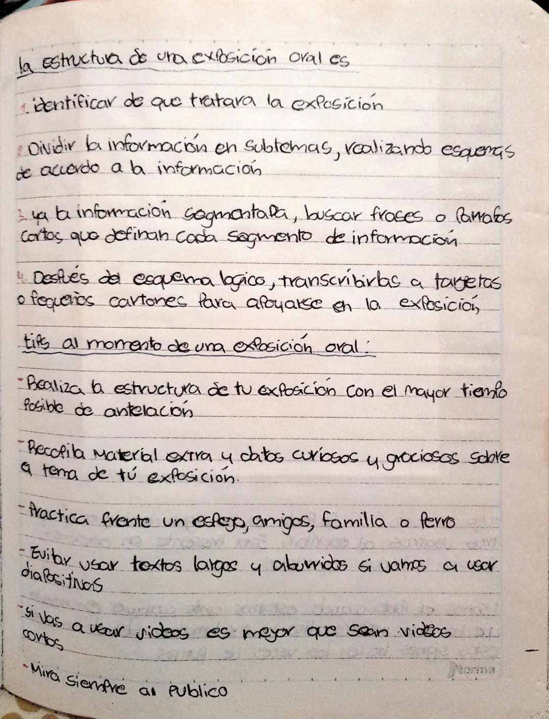 La Exposición oral
La exposición oral Consiste en presentar ante un Publico
un tema on particular, de forma precisa 4 clara. Se
fueden apoya