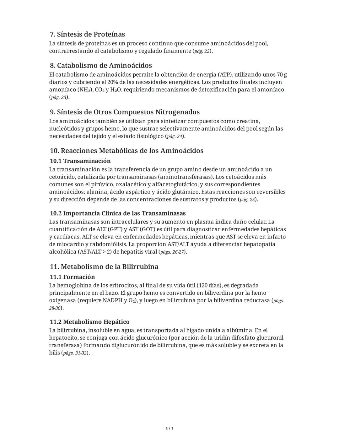 ## Metabolismo de Proteínas: Resumen Extendido
### 1. Introducción al Metabolismo de Proteínas
El metabolismo de las proteínas abarca el re