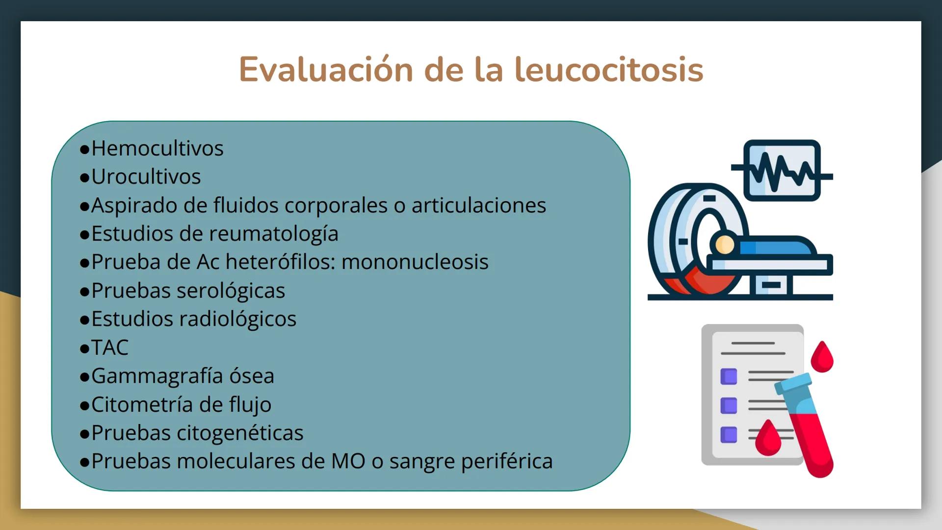 # Trastornos leucocitarios
JOSEPH JACOBO SU Leucocitosis
Recuento elevado de leucocitos por encima de 11,000 células por
mm3.
50,000 a 10
