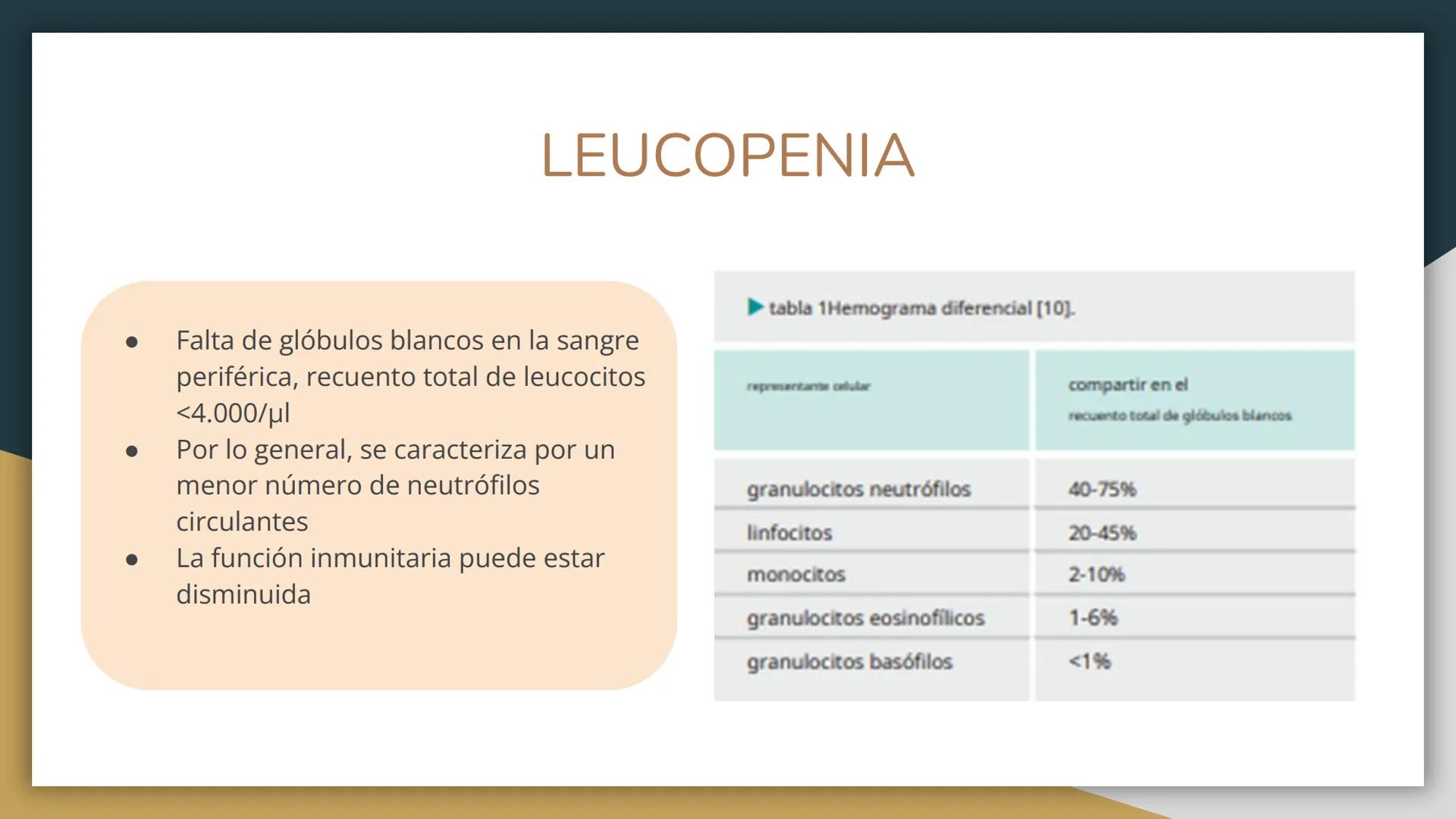 # Trastornos leucocitarios
JOSEPH JACOBO SU Leucocitosis
Recuento elevado de leucocitos por encima de 11,000 células por
mm3.
50,000 a 10